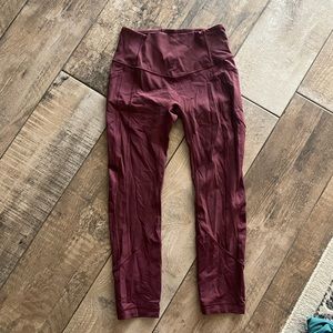 Lululemon Swift Speed Crop Leggings